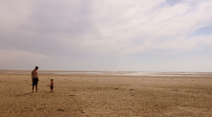 Plage de la pointe d`agon - Manche (50)